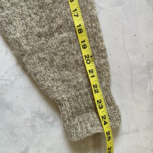 Vintage 80s Coastal Academia Fisherman Henley Quiet Luxury Grandpa Sweater M - Picture 8 of 8